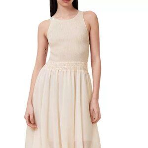 ALLSAINTS Almond White Zenia Maxi Dress Size S NWOT